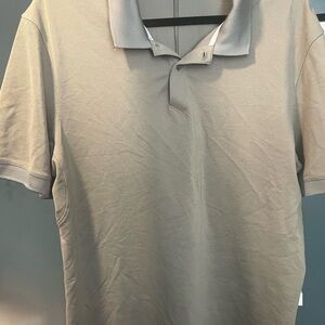 lululemon athletica Tan Polo Shirt
